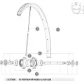 Mavic Aksium Allroad Disc 650b 2018 Forhjulsspejlene 12 Enheder