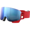 POC Nexal Mid, skibriller, rouge/blanc