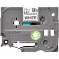 Brother Tape 12mm Tze-s231 Sort/hvid Ekstra Strk