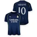 Real Madrid 24/25 Mbappe Væk Junior T-shirt Med Korte ærmer