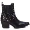 Xti Xtitil kvinder. 14344402-NEGRO Ankelstøvler 143444 sort (35), 5-8 cm, Lynlås, Casual