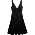 Superdry Lbd Satin V Neck Midikjole