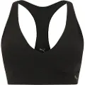 Puma SHAPELUXE Plunge Bra Women, Clothing, Black, XS