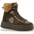 Blauer Blauertil kvinder. F5EMERY01 Emery ankelstøvler i brunt læder (36), 1-3 cm, Blonder, Casual