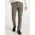 Bendorff Bendorfftil mænd. 803215634 Smalle chino-bukser Dobby grå (40), Casual, Bomuld