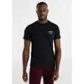 LOIS Jeans Lois Jeanstil mænd. 158283456 Emery Finn T-shirt sort (S), Casual, Bomuld, Korte ærmer