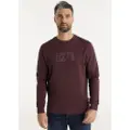 LOIS Jeans Lois Jeanstil mænd. 166213495 Sweatshirt Simon rødbrun (XL), Casual, Bomuld