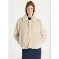 LOIS Jeans Lois Jeanstil kvinder. 470952884 Jakke uld mandel beige (L), Casual, Polyester