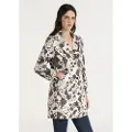 LOIS Jeans Lois Jeanstil kvinder. 480373455 Charline Jamila beige frakke (S), Casual, Polyester