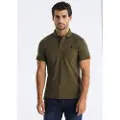 LOIS Jeans Lois Jeanstil mænd. 130584000 Filipo Classic grøn poloshirt (L), Bomuld, Klassisk, Korte ærmer