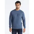 LOIS Jeans Lois Jeanstil mænd. 166213495 Simon sweatshirt blå (XXL), Casual, Bomuld