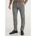 Bendorff Bendorfftil mænd. 803205637 Grå Oxford-chino-bukser med elastik (38), Casual, Bomuld