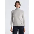 LOIS Jeans Lois Jeanstil kvinder. 453102669 Marily-trøje grå (M), Casual, Viscose