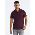 LOIS Jeans Lois Jeanstil mænd. 132553878 Polo Filip rødbrun (M), Casual, Bomuld, Korte ærmer