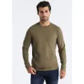 LOIS Jeans Lois Jeanstil mænd. 157943520 Thor Alec T-shirt grøn (XXL), Casual, Bomuld, Lange ærmer
