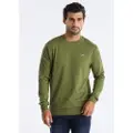 LOIS Jeans Lois Jeanstil mænd. 166003996 Sweatshirt Eloi grøn (XL), Casual, Bomuld