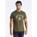 LOIS Jeans Lois Jeanstil mænd. 158353479 Bombay Acai grøn T-shirt (XL), Casual, Bomuld, Korte ærmer