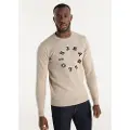 LOIS Jeans Lois Jeanstil mænd. 176783460 Palm Sleet beige trøje (XXL), Casual, Bomuld