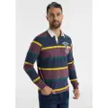 LOIS Jeans Lois Jeanstil mænd. 133093469 Leandre Gelila flerfarvet poloshirt (S), Casual, Bomuld, Lange ærmer