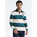 LOIS Jeans Lois Jeanstil mænd. 133093469 Polo Leandre Gelila grøn (XL), Casual, Bomuld, Lange ærmer