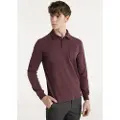Bendorff Bendorfftil mænd. 830855428 Ferskenbrun poloshirt (XL), Casual, Rødbrun, Bomuld, Lange ærmer