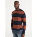 LOIS Jeans Lois Jeanstil mænd. 176823484 Thomas Euge-trøje brun (XL), Casual, Viscose