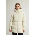 Woolrich Woolrichtil kvinder. CFWWOU2090FRUT3107 Cloud Duffle Coat med beige, mat finish (XS), Casual, Polyester