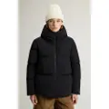 Woolrich Woolrichtil kvinder. CFWWOU2036FRUT3107 Cloud Duffle Coat med sort, mat finish (XS), Casual, Polyester