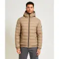 Hugo Boss BOSStil mænd. 50543616 Odenis beige frakke (48), Casual, Polyester