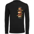 Mister tee A Burger T-shirt Med Lange ærmer