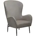 Dan-Form - Glam Loungestol, høj ryg - Brun - Lænestole - - Homeroom