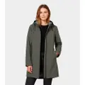 Ecoalf ECOALFtil mænd. MCMGAJKNEVE00167W25-094 Neve blød khakifarvet frakke (XL), Casual, Grøn, Genanvendt polister, Bæredygtig