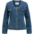 Object Jacquard Denimjakke