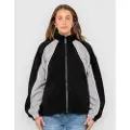 Rusty Two Sides Sherpa Fleecejakke sort