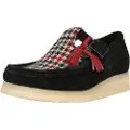 Clarks Clarkstil kvinder. 26183811 Wallabee T Bar sko sort (38), 3-5 cm, Spænder, Casual