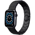 Pitaka Carbon fiber strap - black - AW Ultra 2/1(49mm) 9/8/7 (45mm)/6/SE/5/4 (44mm)/3/2/1 (42mm)