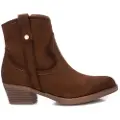 Xti Xtitil kvinder. 14203901-CAMEL Ankelstøvler 142039 brun (38), 3-5 cm, Lynlås, Casual