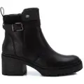 Xti Xtitil kvinder. 14337101-NEGRO Ankelstøvler 143371 sort (35), 3-5 cm, Lynlås, Casual