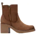 Refresh Refreshtil kvinder. 17303801-TAUPE Ankelstøvler 173038 brun (35), 5-8 cm, Lynlås, Casual
