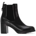 Xti Xtitil kvinder. 14429901-NEGRO Ankelstøvler 144299 sort (38), 5-8 cm, Lynlås, Casual