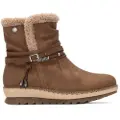 Refresh Refreshtil kvinder. 17325002-CAMEL Ankelstøvler 173250 brun (40), 1-3 cm, Lynlås, Casual