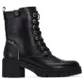 Carmela Carmelatil kvinder. 16257002-NEGRO Ankelstøvler i læder 162570 sort (39), 3-5 cm, Lynlås, Casual