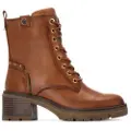Carmela Carmelatil kvinder. 16257003-CAMEL Ankelstøvler i læder 162570 brun (38), 3-5 cm, Lynlås, Casual