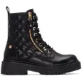 Xti Xtitil kvinder. 13040901-NEGRO Ankelstøvler 130409 sort (36), Fast, 1-3 cm, Blonder, Casual