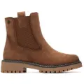 Refresh Refreshtil kvinder. 17302701-TAUPE Ankelstøvler 173027 brun (37), Fast, 1-3 cm, Lynlås, Casual