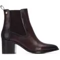 Carmela Carmelatil kvinder. 16271501-MARRON Ankelstøvler i læder 162715 brun (40), 5-8 cm, Lynlås, Casual