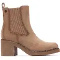 Refresh Refreshtil kvinder. 17303902-BEIGE Ankelstøvler 173039 beige (38), 5-8 cm, Lynlås, Casual