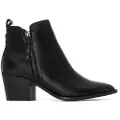 Carmela Carmelatil kvinder. 16258501-NEGRO Ankelstøvler 162585 sort (40), 3-5 cm, Lynlås, Casual