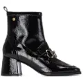 Carmela Carmelatil kvinder. 16253802-NEGRO Ankelstøvler 162538 sort (39), 3-5 cm, Ingen, Casual, Patentlæder