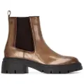Xti Xtitil kvinder. 14429703-BEIGE Ankelstøvler 144297 brun (41), Fast, Lynlås, Casual